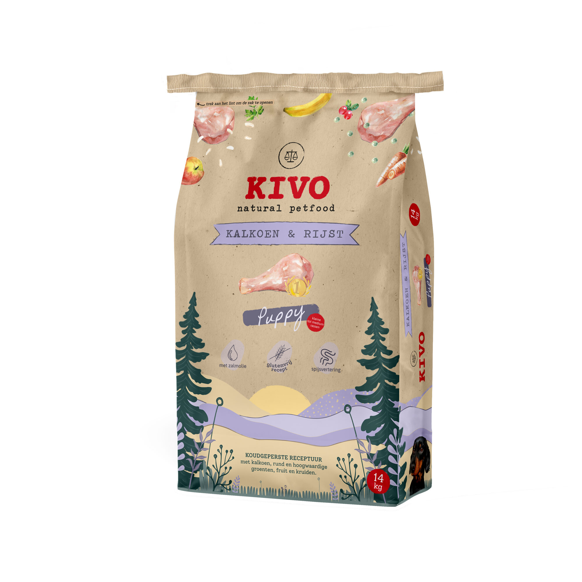 Kivo Dinde & Riz Puppy Sans Gluten