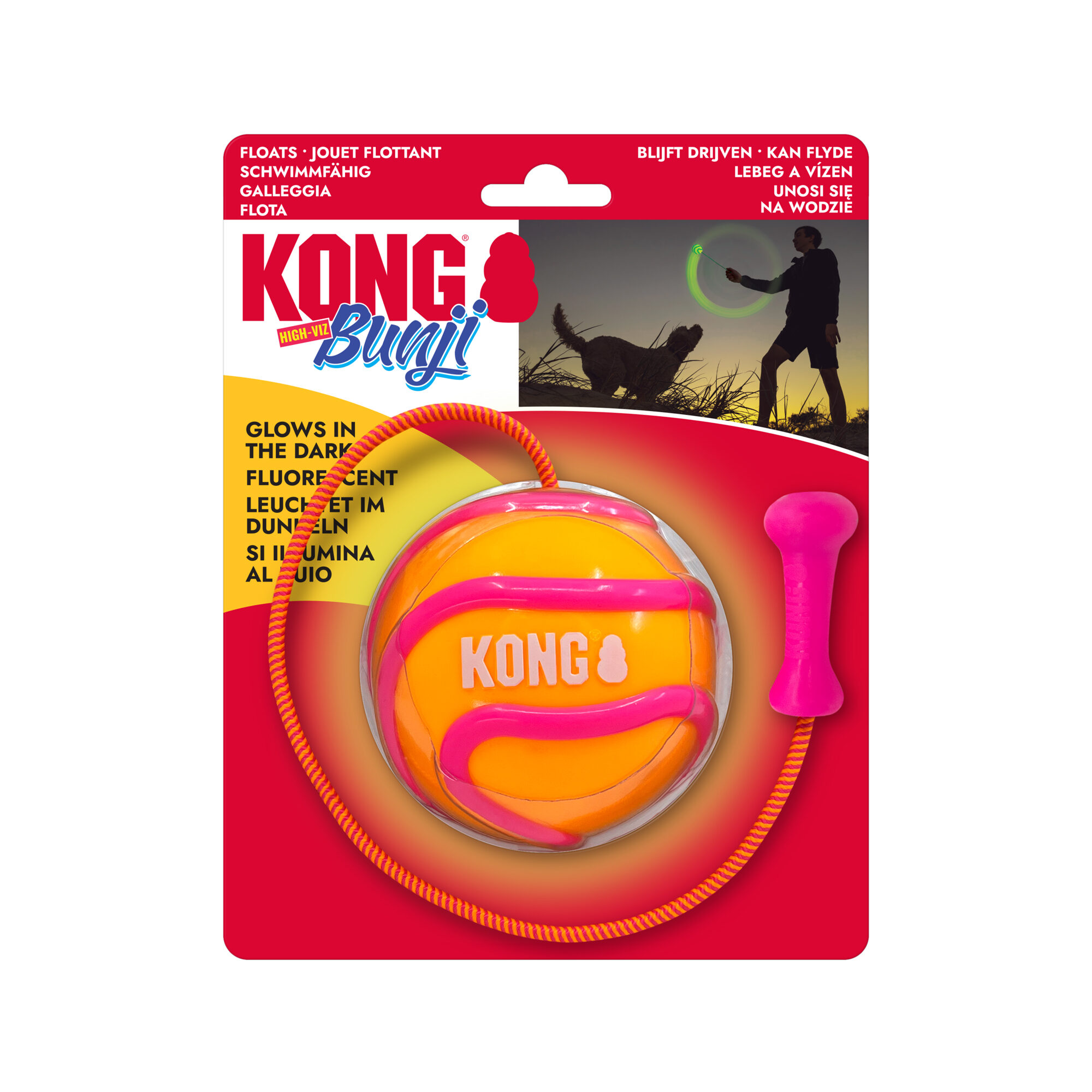 KONG Bunji High-Viz Ball