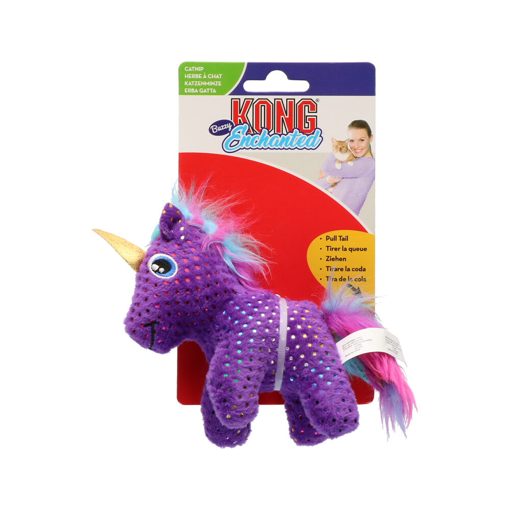 Kong Chat Jeu licorne peluche