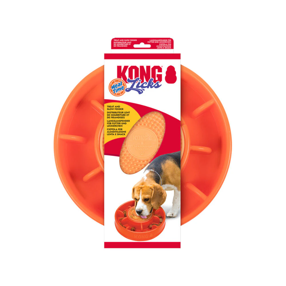 KONG Licks Mealtime Voerbak Slow Feeder