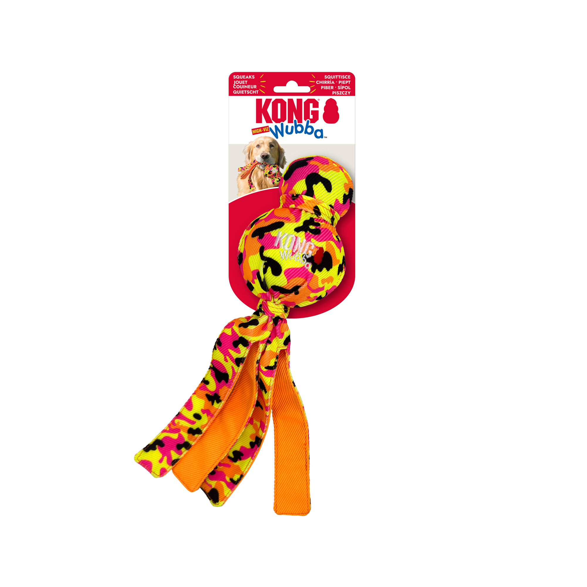 KONG Wubba Ballistic High-Viz