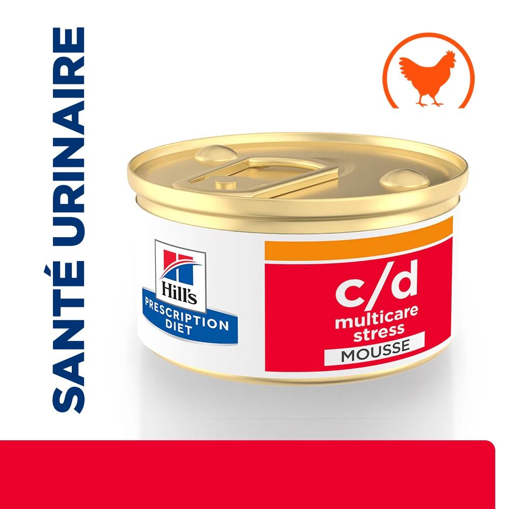 Hill's c/d Multicare Stress - Prescription Diet - Félin - Mousse