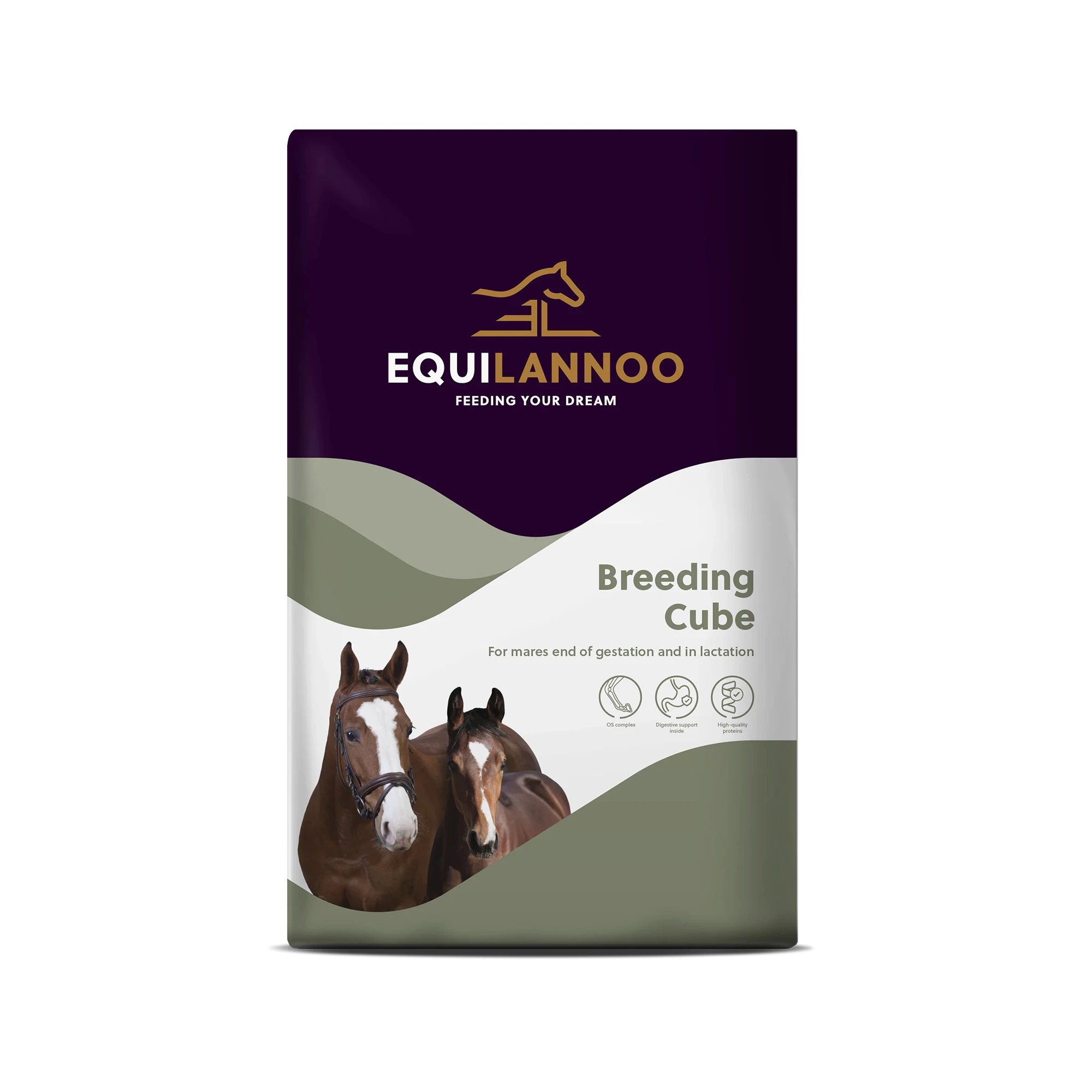 Equilannoo Breeding Cube - Pferdefutter - 20 kg