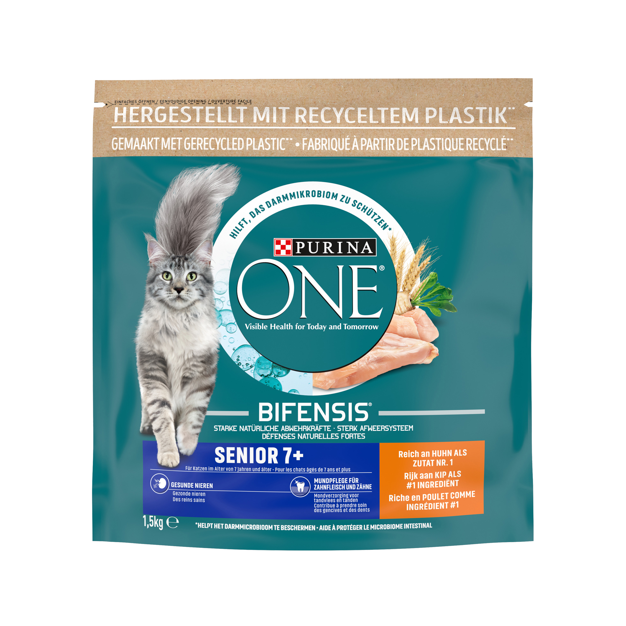 Purina ONE Senior Huhn und Vollkornmüsli
