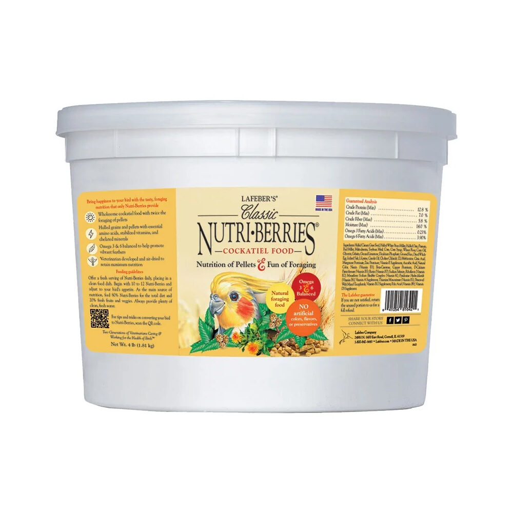 Lafeber Classic Nutri-Berries Cockatiel - 1,81 kg