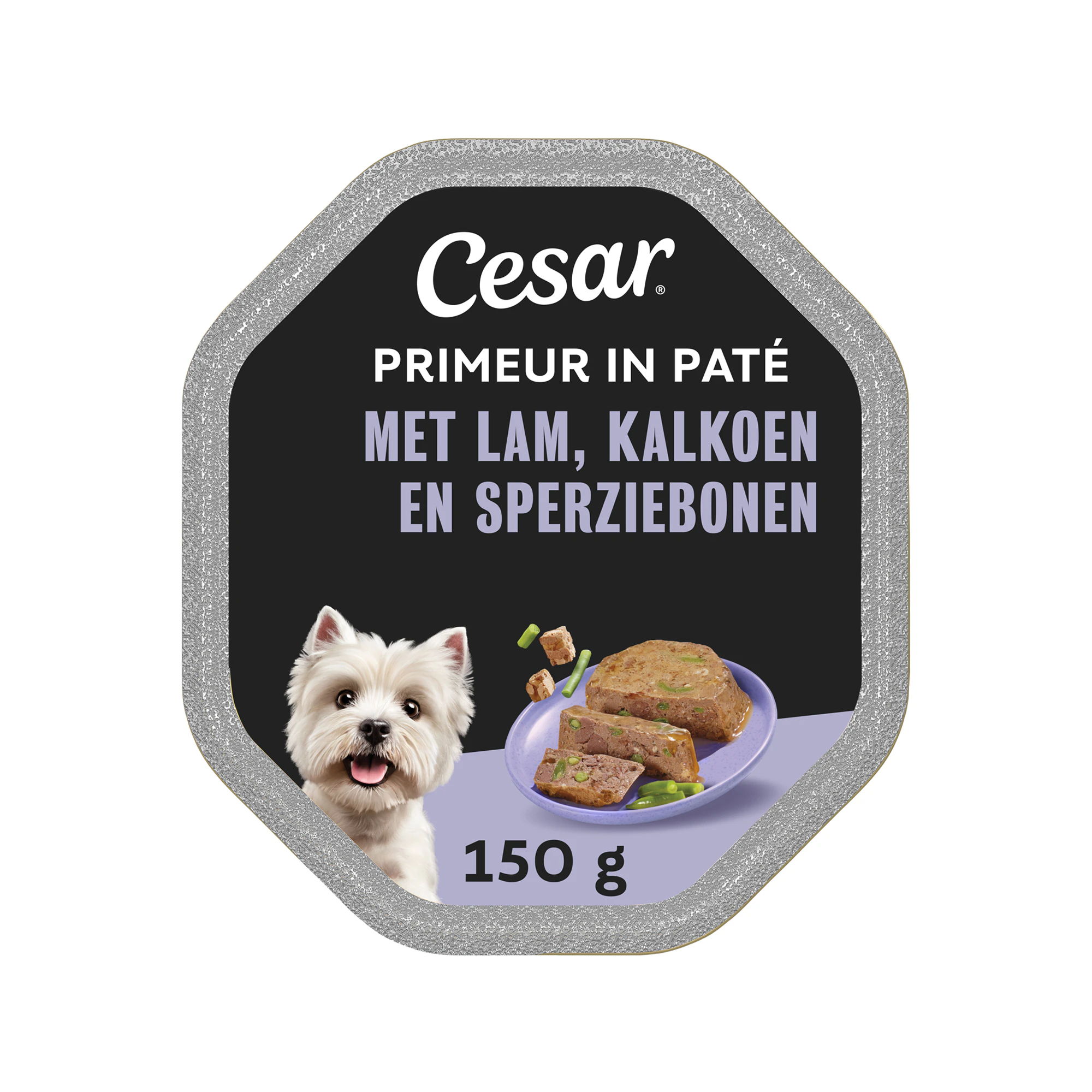 Cesar Classic in Paté - Lam og Kalkun - 14 x 150 g