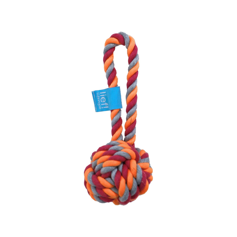 Rope ball hotsell dog toy