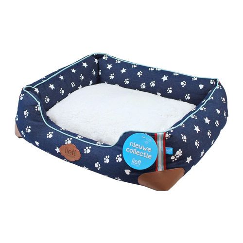 LUPPET Haustierbett Für Hunde & Katzen – 101,6 X 91,4 Cm, Hellbraun, Leicht & Wasserabweisend