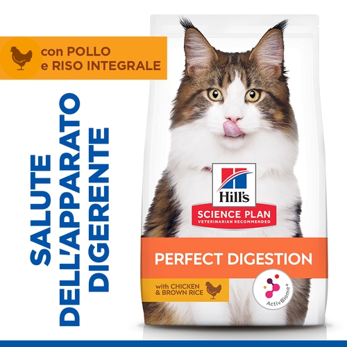 Hill's Science Plan Perfect Digestion - Adult 1+ - Pollo e Riso Integrale