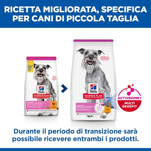 Hill's Science Plan Small & Mini - Mature Adult 7+ - Light - Pollo