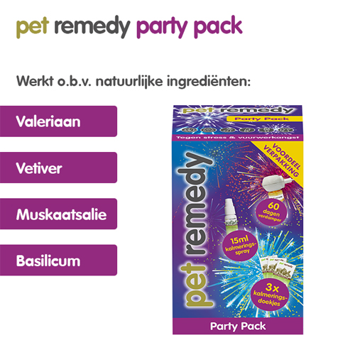 Pet Remedy Party Pack Vuurwerkangst