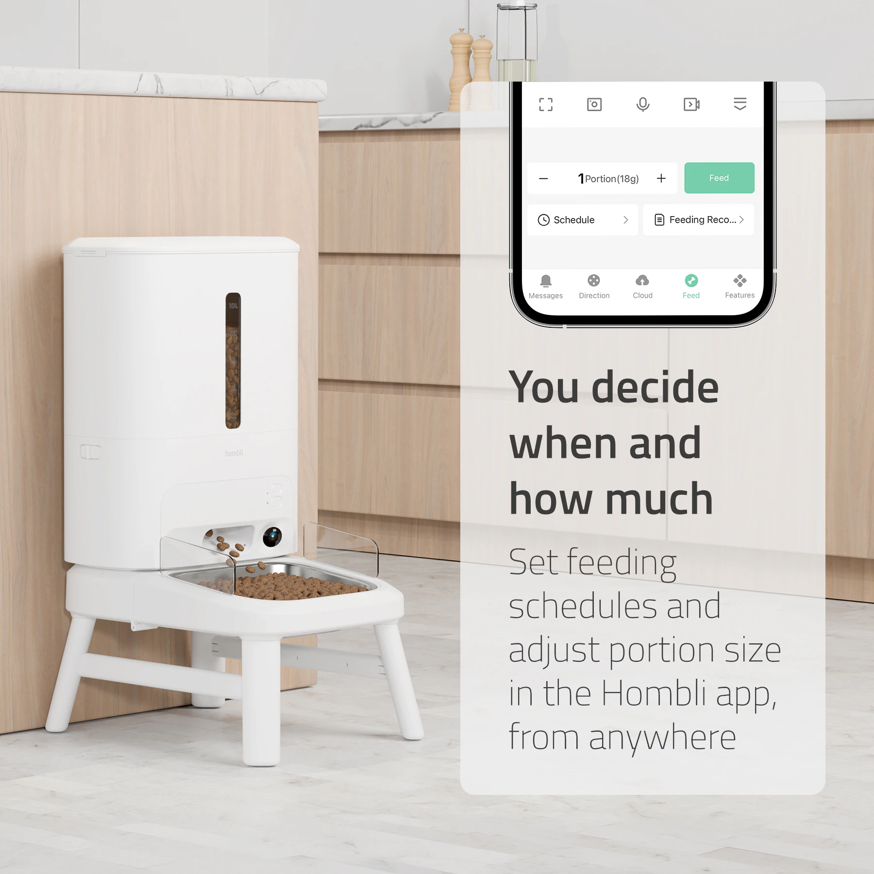 Hombli Smart Pet Feeder XL