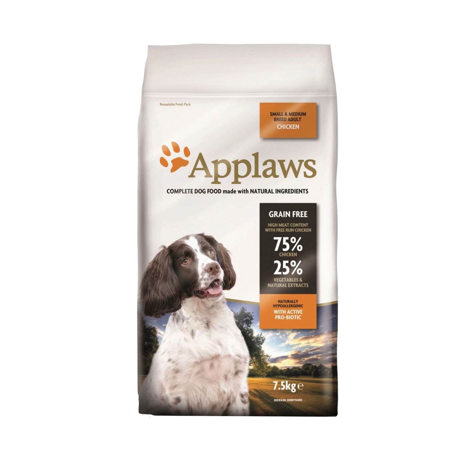 Applaws Dog - Adult Small & Medium - Chicken - 7,5 kg