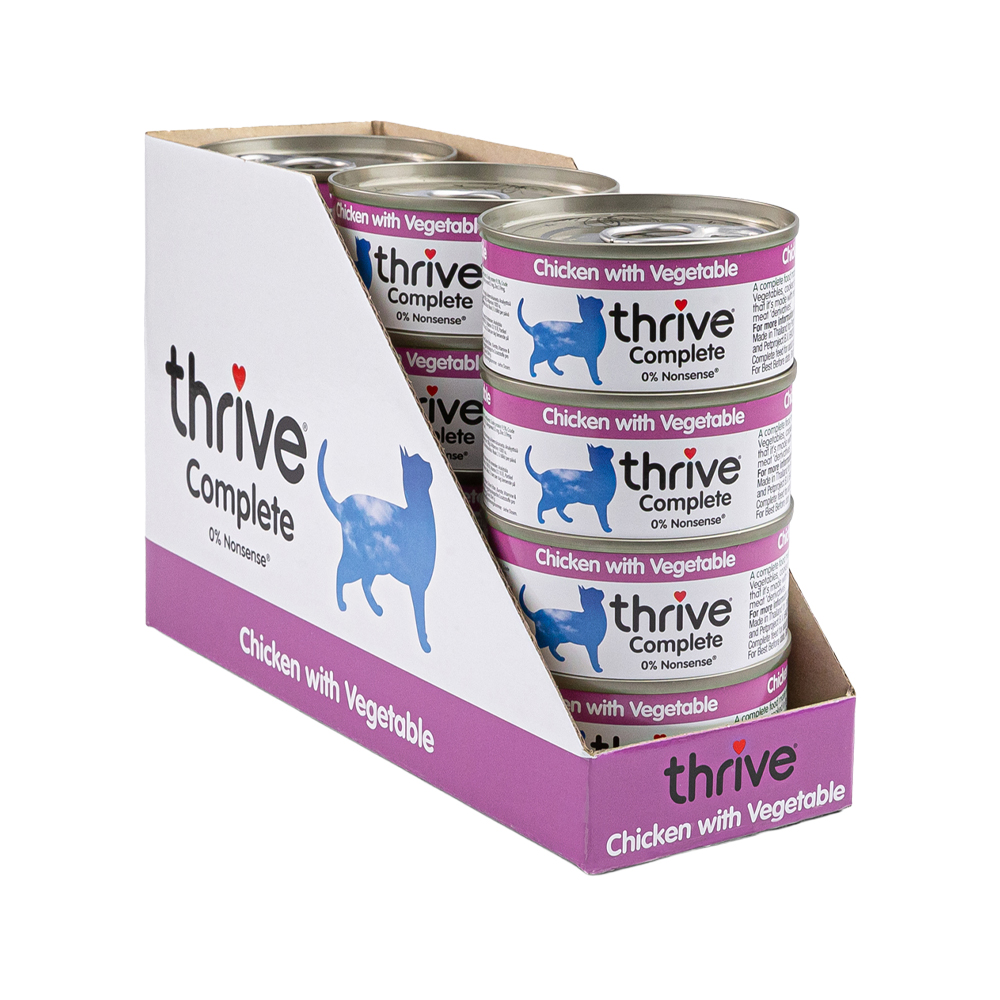 thrive ProTaste Kippenvoertopper voor katten, 170 g