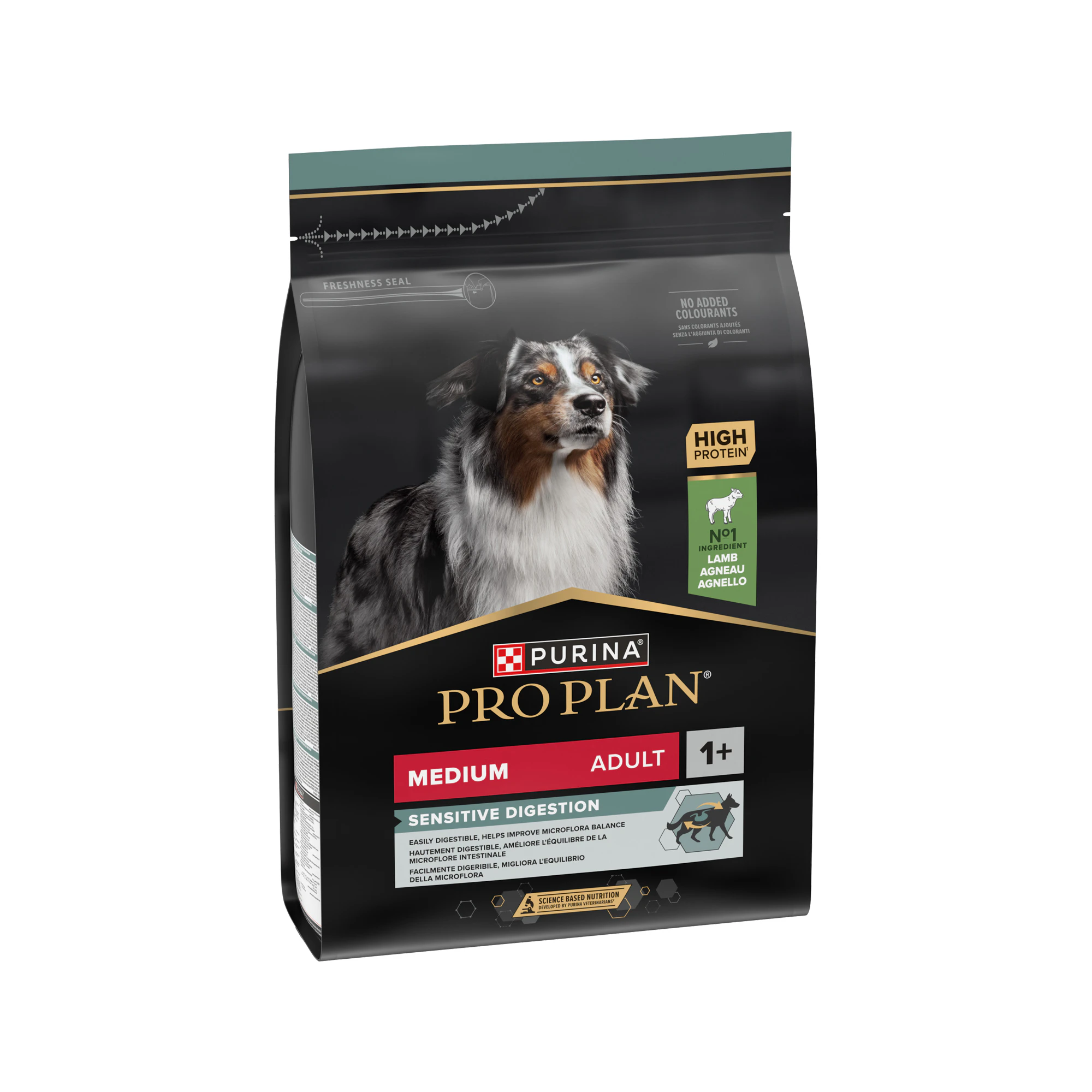 Purina Pro Plan Dog - Medium Adult - Sensitive Digestion - Lamb - 2 x 3 kg