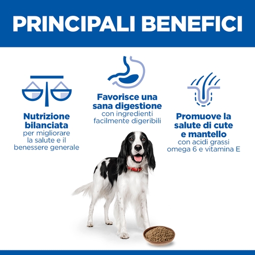 Hill's Science Plan Medium - Adult - Manzo - Lattina