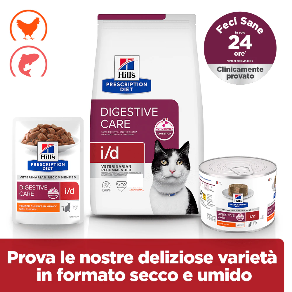 Hill's i/d Digestive Care - Prescription Diet - Feline - Lattina