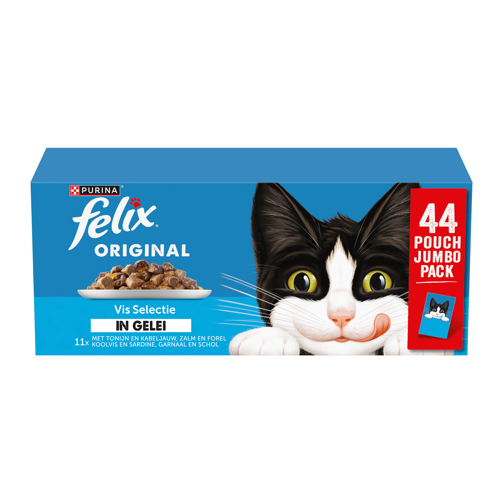 Felix Original Sélection de Poissons en Gelée Pack Avantage