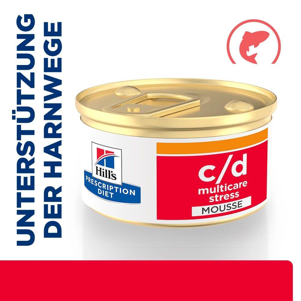 Hill's c/d Multicare Stress - Prescription Diet - Katze - Mousse