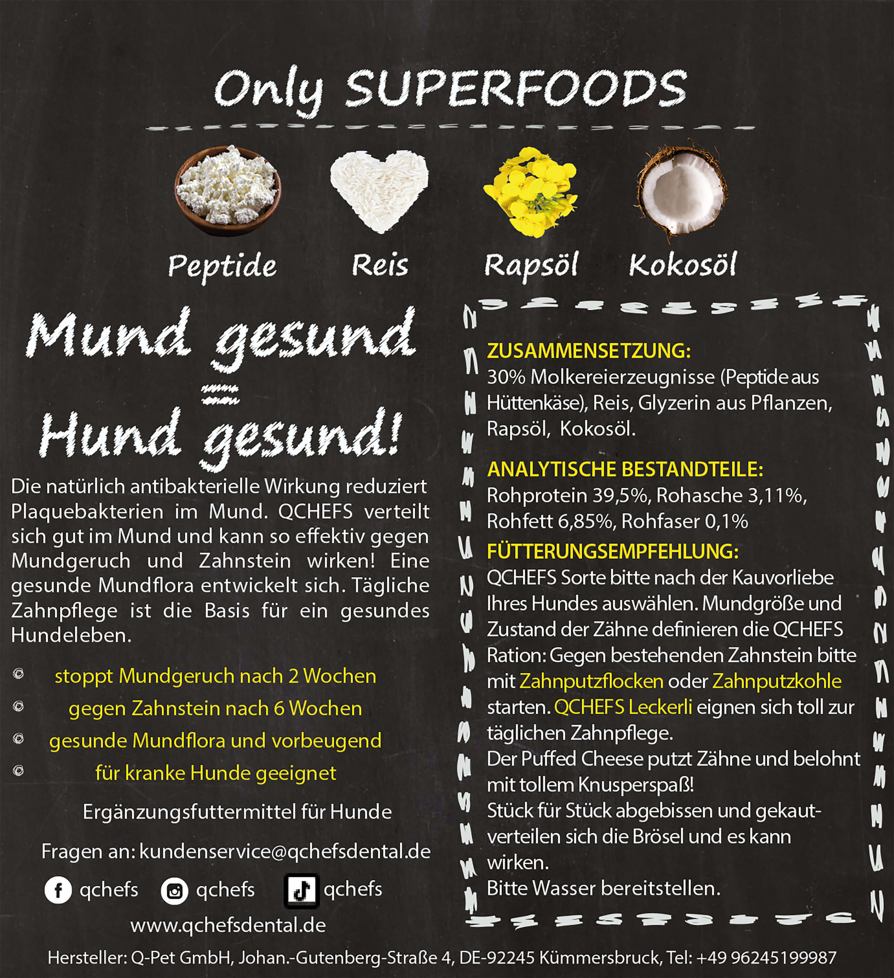 Qchefs Puffed Cheese