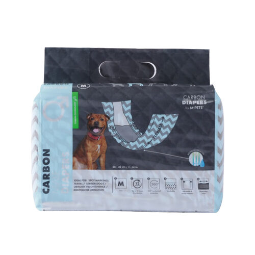 M-Pets Carbon Diapers for Male Dogs