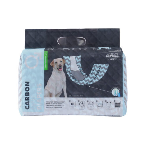 M-Pets Carbon Diapers for Male Dogs