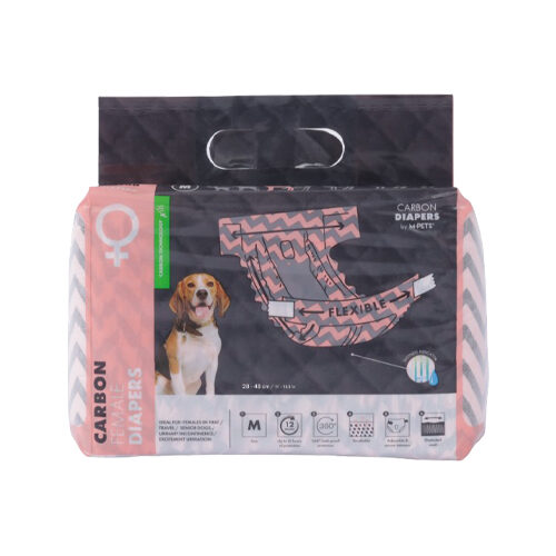 M-Pets Carbon Luiers voor Teefjes