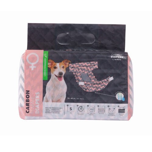 M-Pets Carbon Luiers voor Teefjes - S