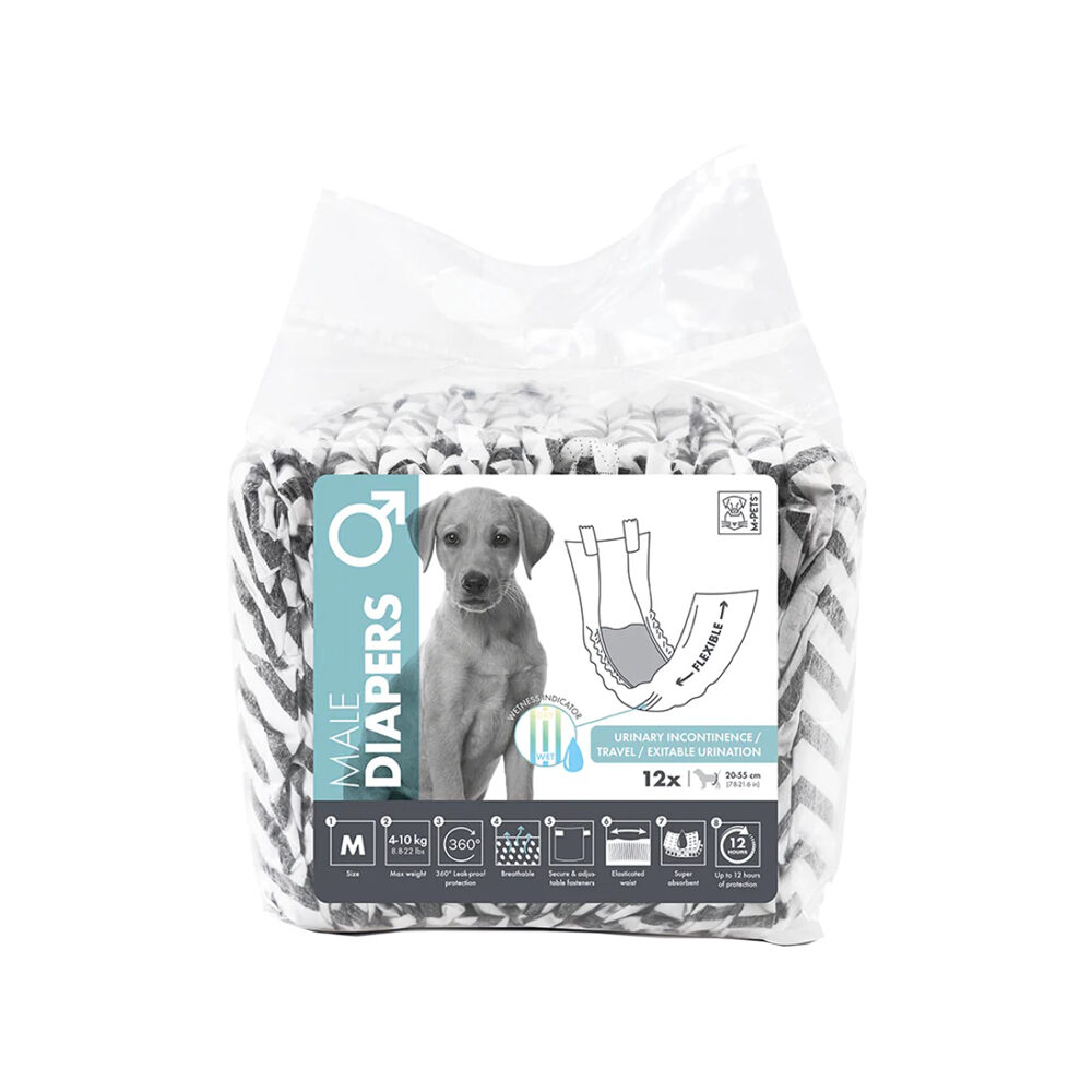 M-Pets Hondenluiers Reu - M - 550 × 200mm