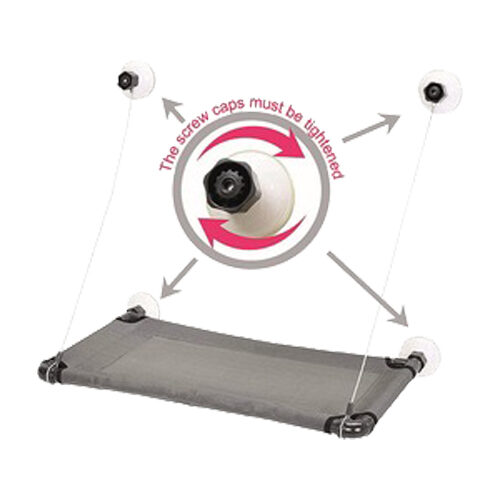 M-Pets Horizon Hängematte – Grau