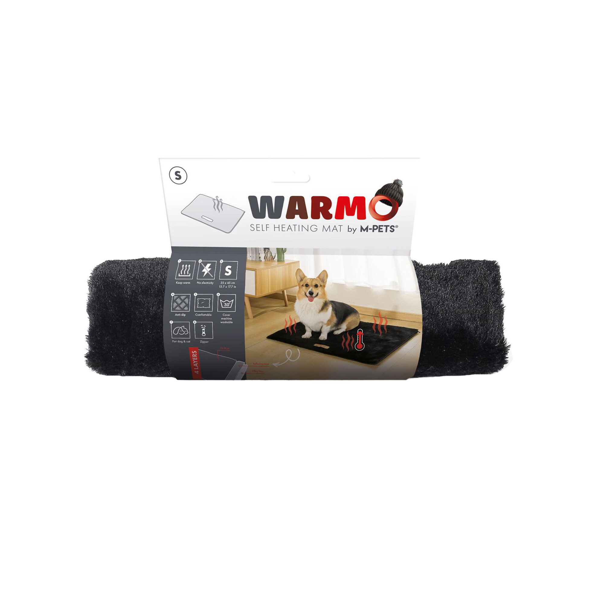 M-Pets Matelas Auto-Chauffant - L 