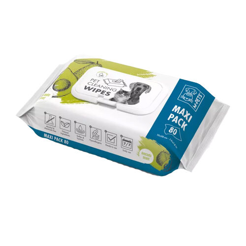 M-Pets Wipes Avocado - 80 stuks