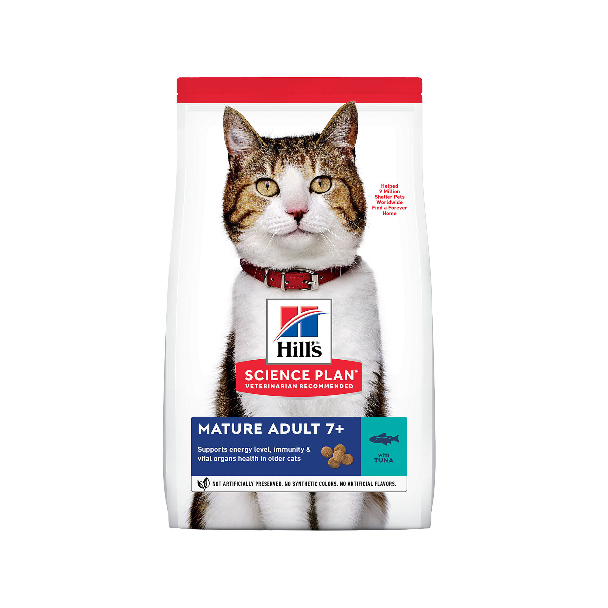 Hill's Science Plan - Feline Mature Adult - Tonijn 10kg