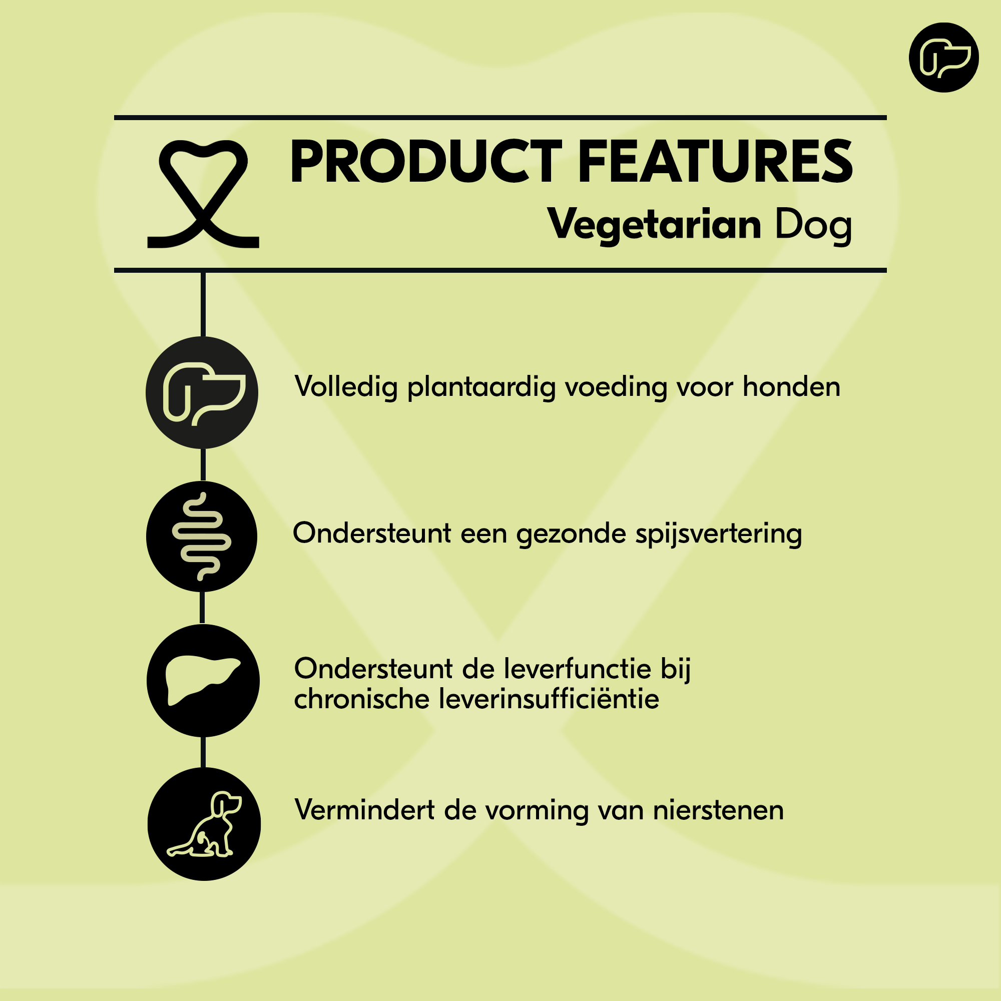 Vetality Vegetarian - Hondenvoer