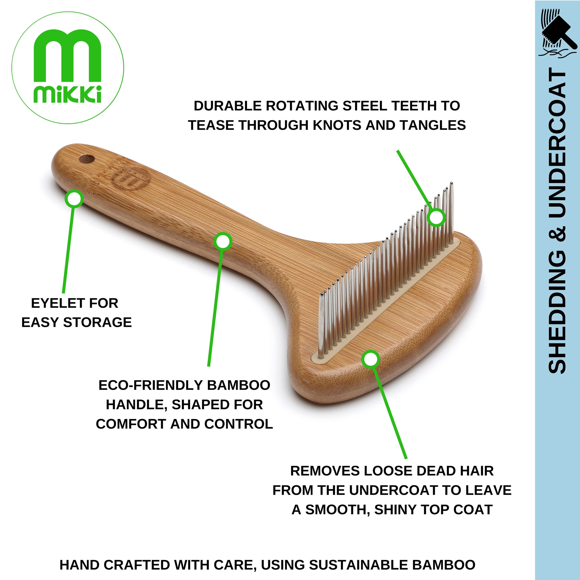 Mikki undercoat rake hotsell