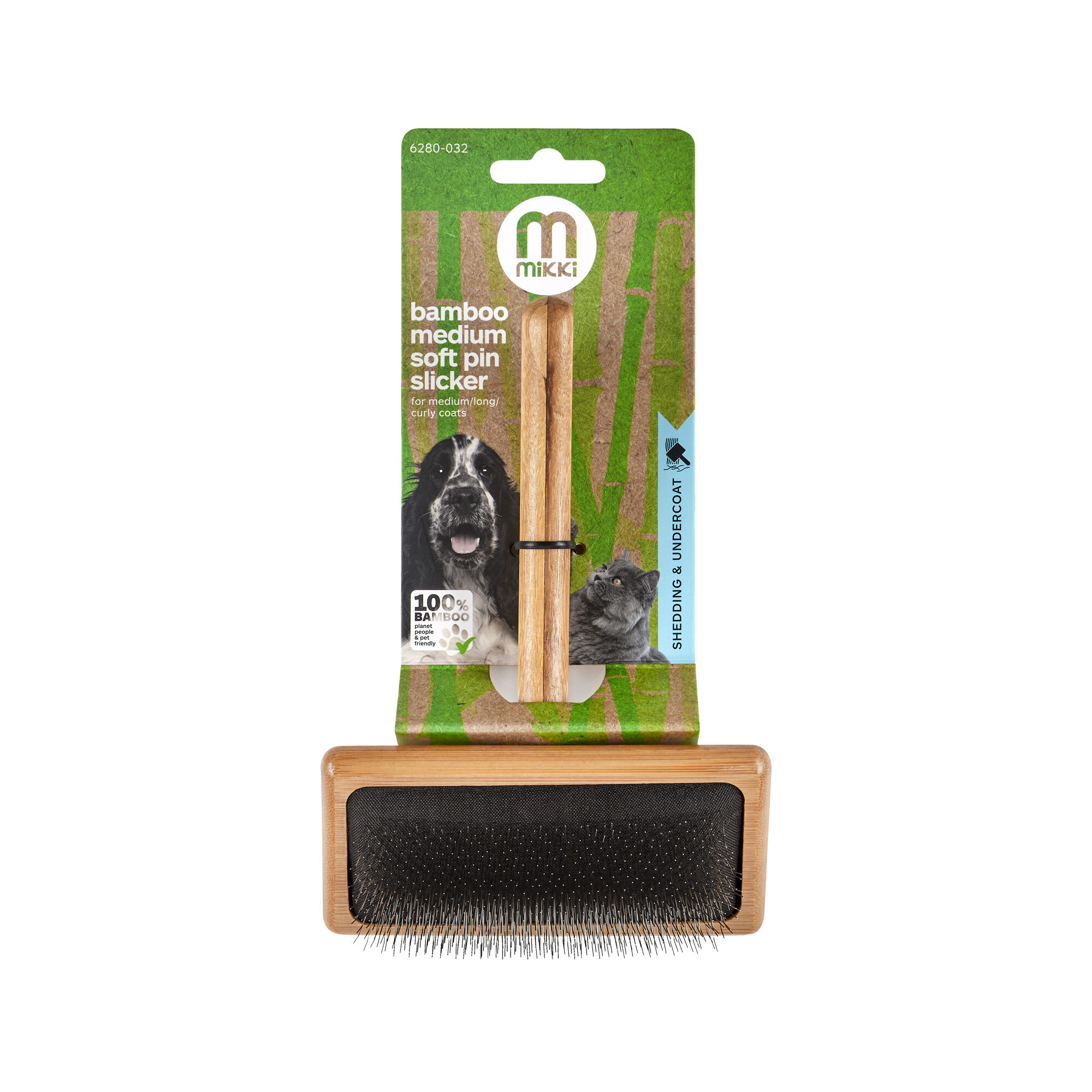 Mikki slicker hot sale brush