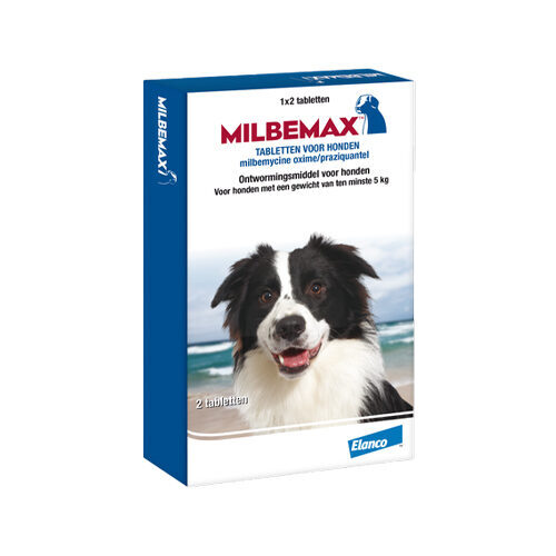 Milbemax - grote hond - 16 tabletten 