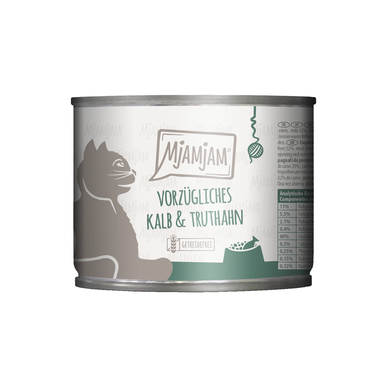 MjaMjaM Natvoer - Blik Adult Cat