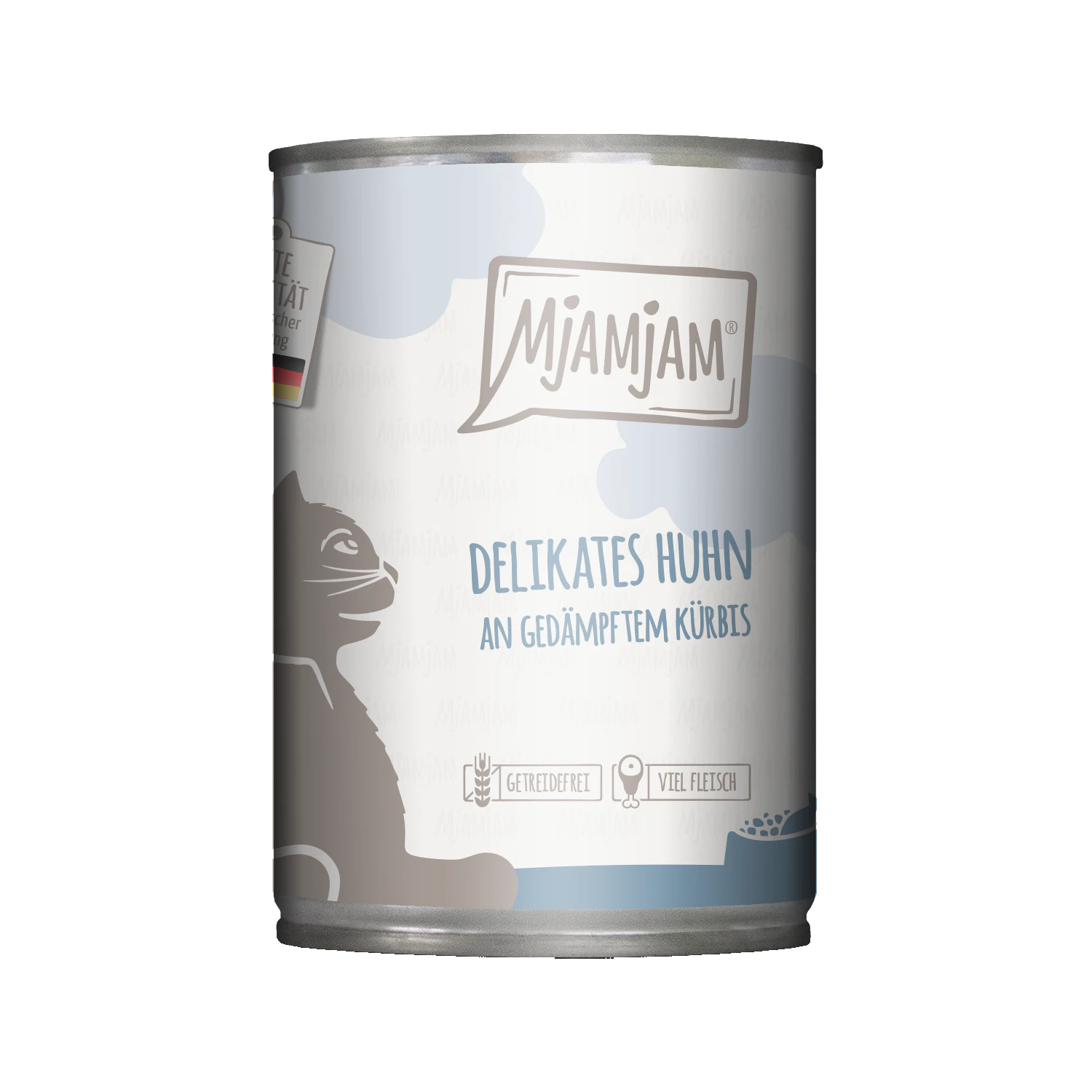 MjaMjaM Natvoer - Blik Adult Cat - Kip met pompoen - 6 x 400 g