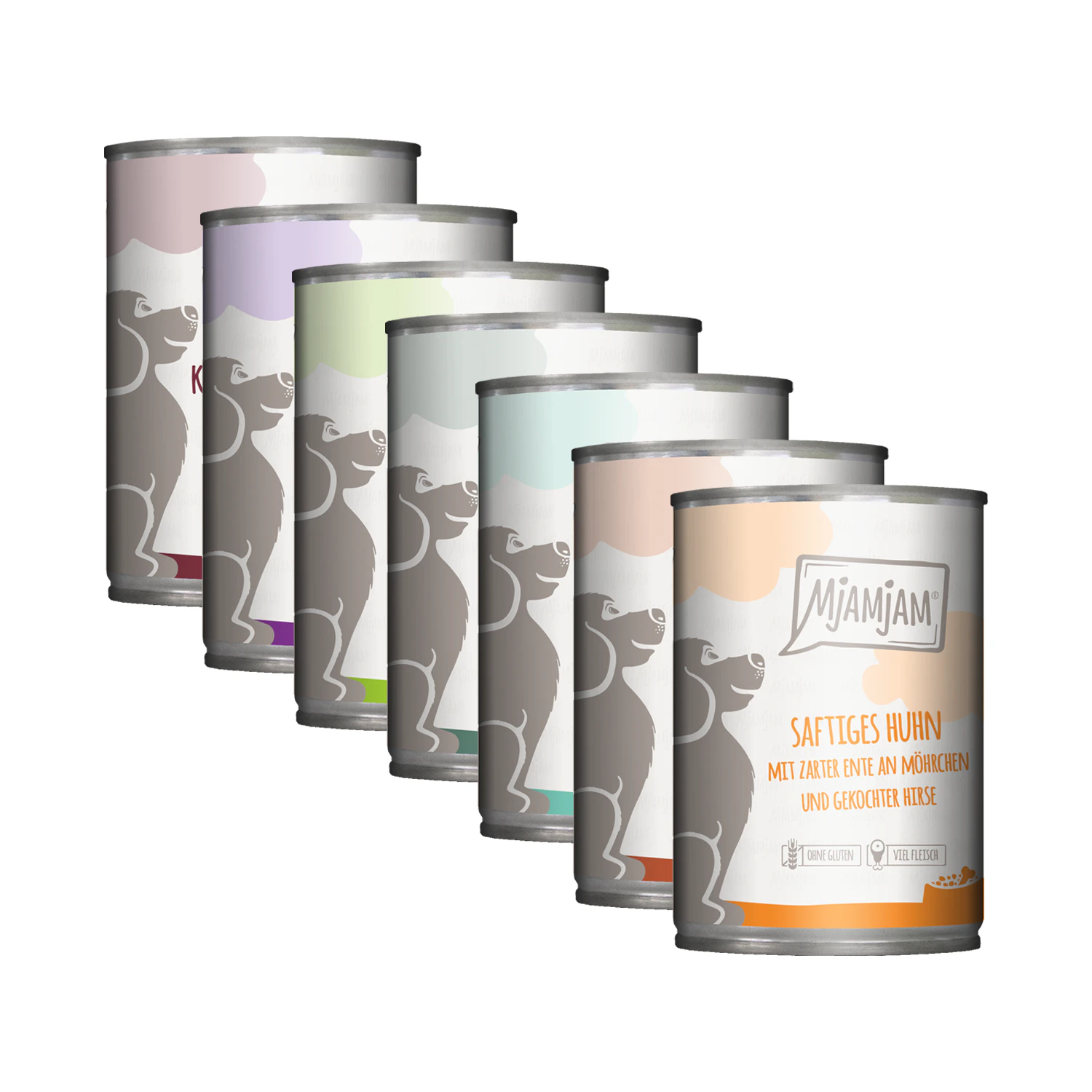 MjaMjaM Nourriture humide - Boîte Adult Dog