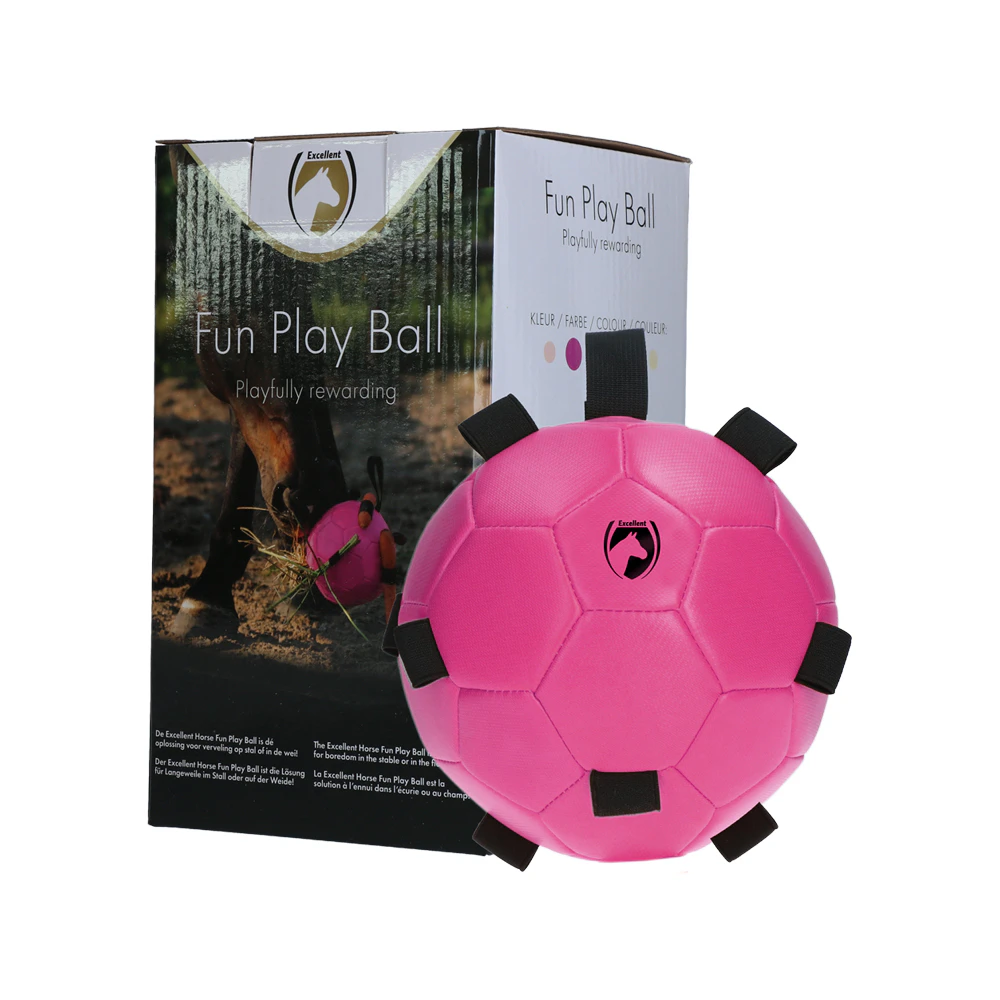 Eccellente Cavallo Divertente Gioco Palla Rosa