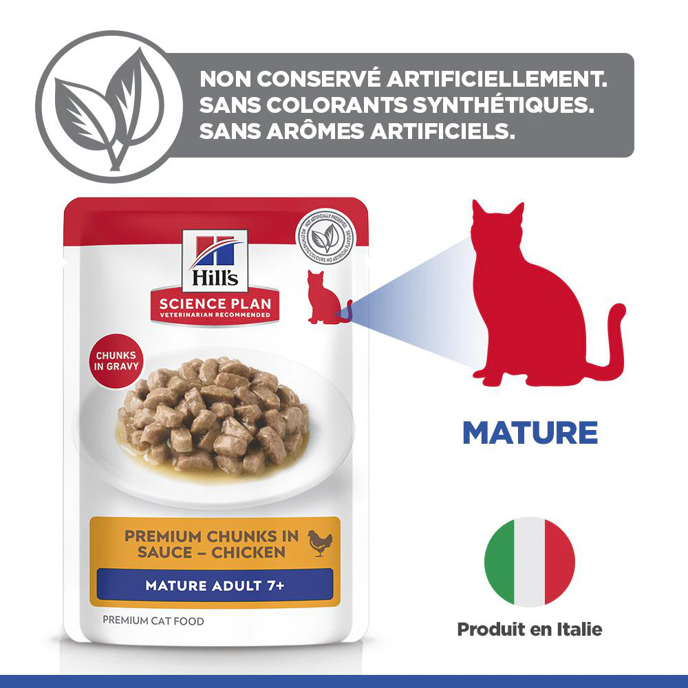 Hill's Science Plan Mature Adult - Poulet - Sachet