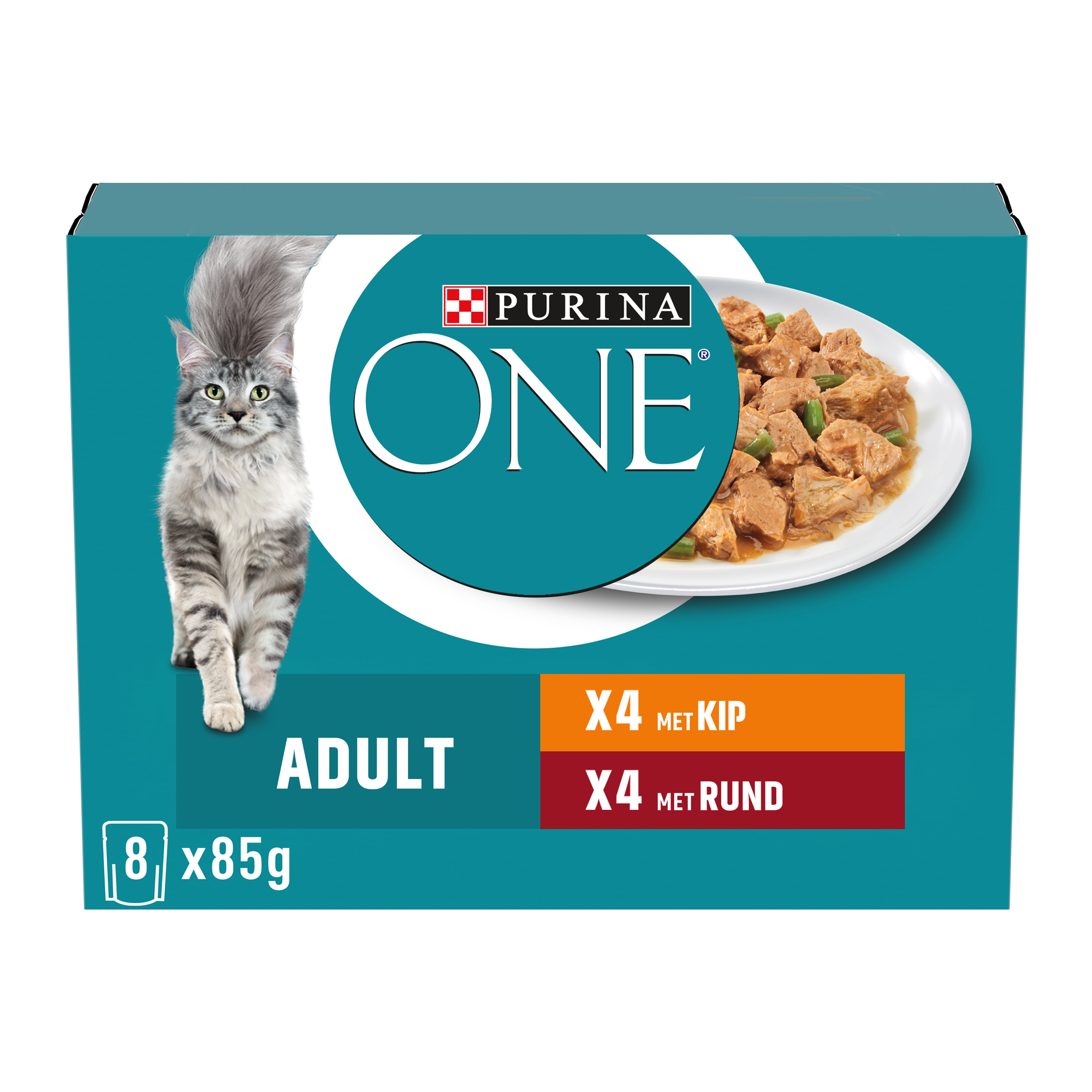Purina ONE Adult feine zarte Streifen in Sauce