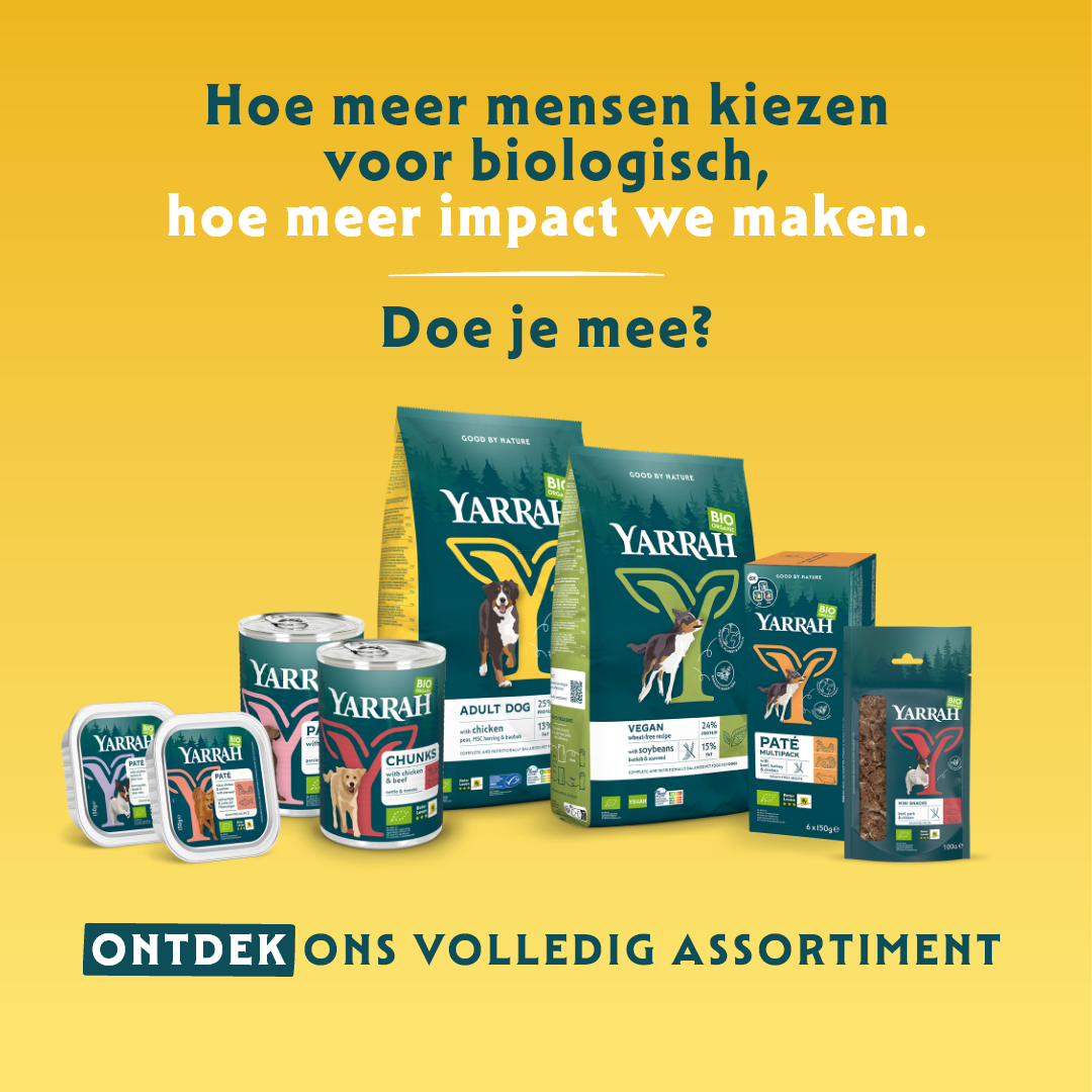 Yarrah - Bio Droogvoer Hond Vega Graanvrij