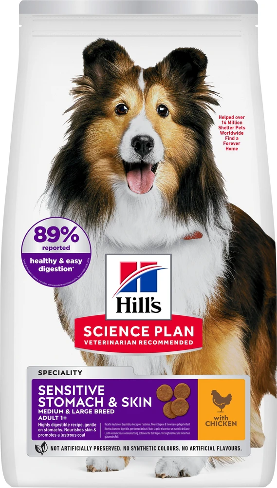 Hill's Science Plan Adult Sensitive Stomach & Skin Medium Hundefutter