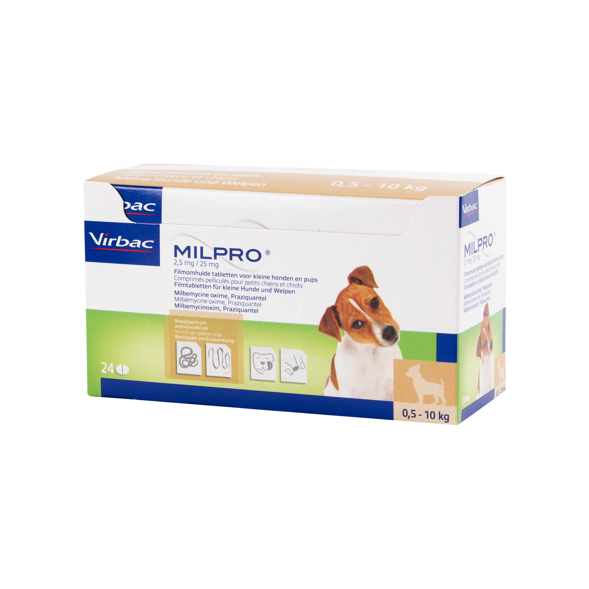 Milpro Kleine Hond - 4 tabletten