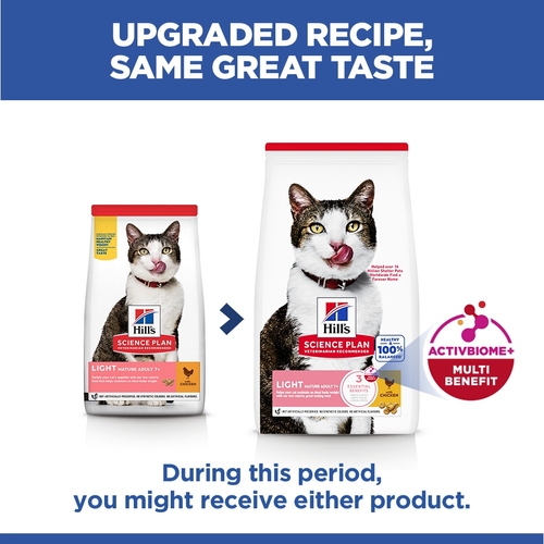 Hill's Science Plan - Feline Mature Adult Light - Chicken