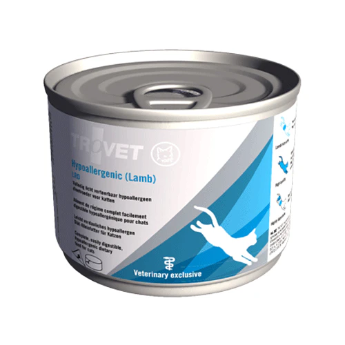 TROVET Hypoallergenic LRD (Lamb) Kat - 24 x 200 gr blikjes