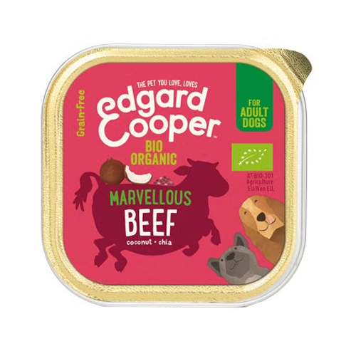 Edgard & Cooper Adult - Schälchen - Bio Rind