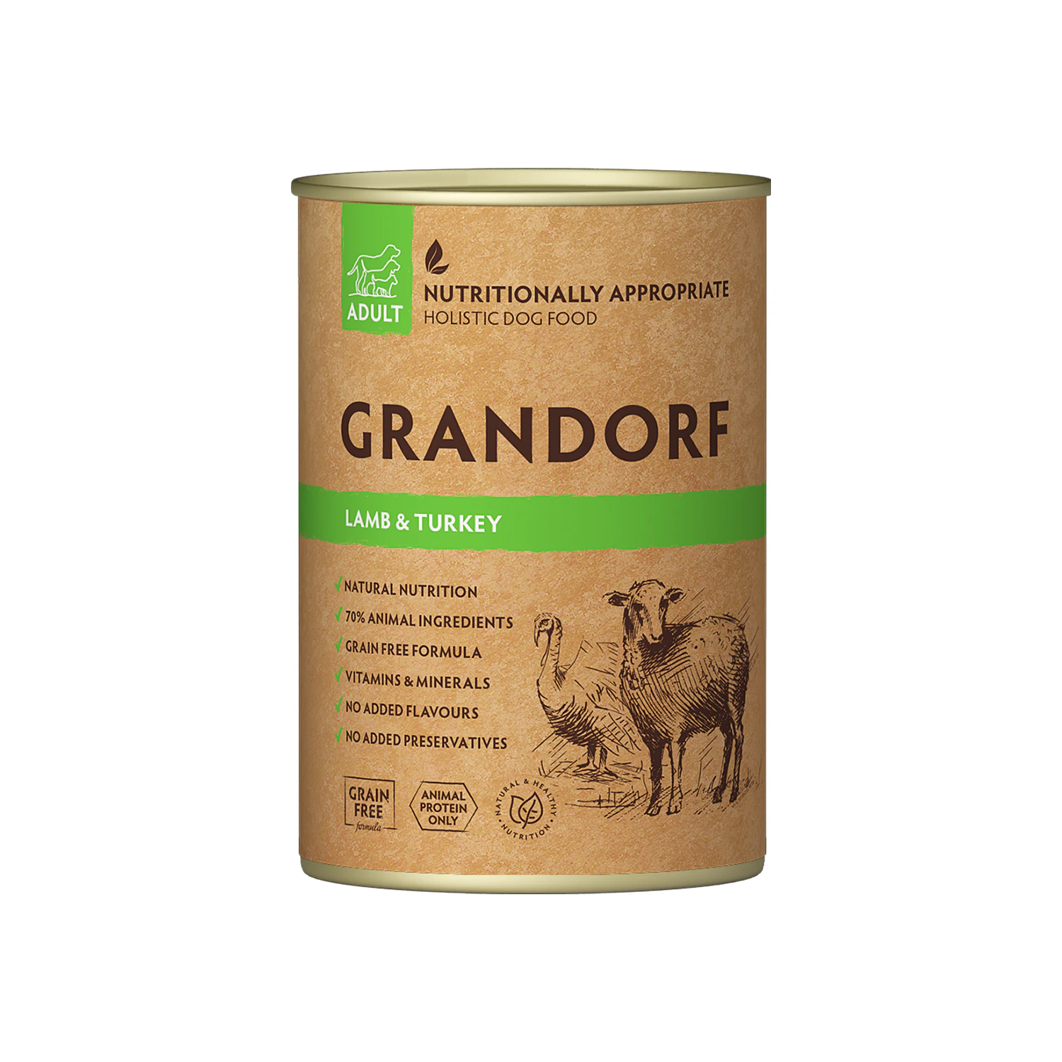 Grandorf All Breeds Adult - Can - Hundefutter